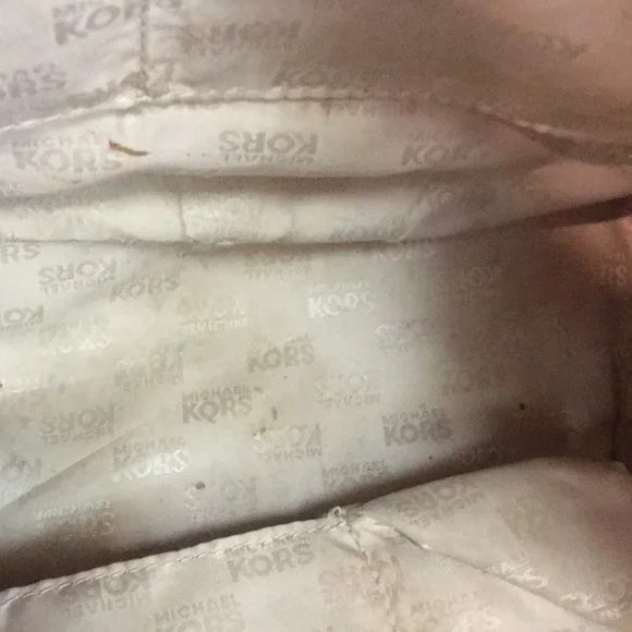 💗MICHAEL KORS Raspberry Pink Patent Tote Bag, plus Card Keychain, Cosmetic Bag - Picture 10 of 13